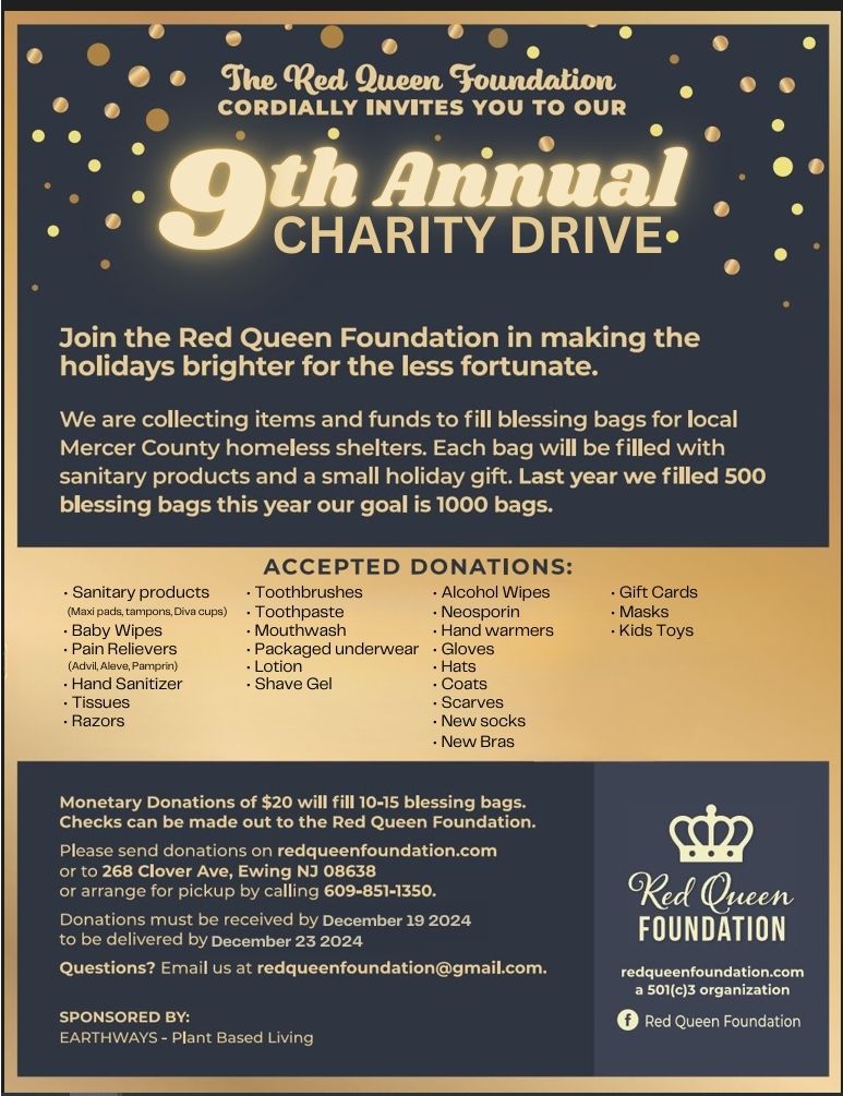 9th annual charity drive